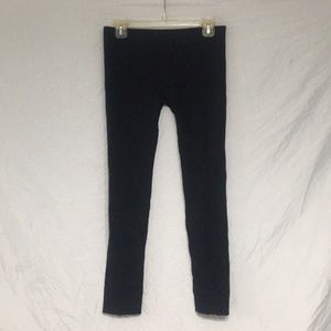 Fit To Go Thick Black Leggings Size Large